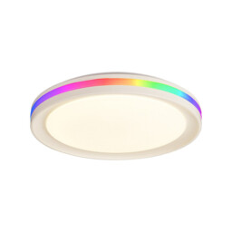 Gamer Ceiling 30W LED With Remote Control 3000K-6500K/RGB, 2000lm, White, 3yrs Warranty - thumbnail 2