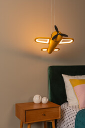 Lucide FOKKER - Pendant light Children - LED - 1x28W 2500K - Yellow - thumbnail 3
