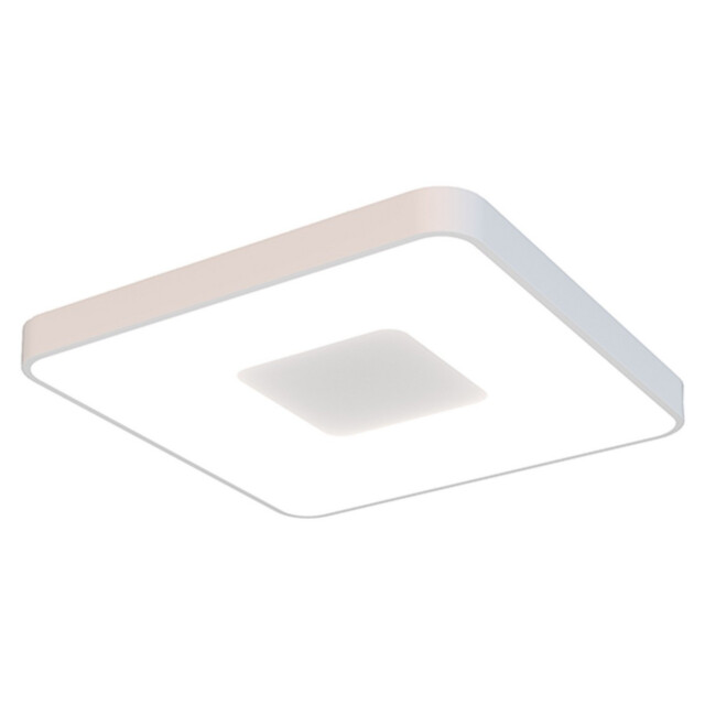 Coin Square Ceiling 100W LED With Remote Control 2700K-5000K, 6000lm, White, 3yrs Warranty - image 1