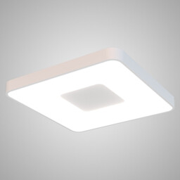 Coin Square Ceiling 100W LED With Remote Control 2700K-5000K, 6000lm, White, 3yrs Warranty - thumbnail 2