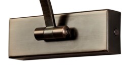 Walton Large 1 Arm Wall Lamp, Picture Light, 1 x 10W LED, 3000K, 850lm, Bronze - thumbnail 5
