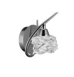 Maremagnum Wall Lamp Switched 1 Light G9, Polished Chrome - thumbnail 1