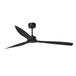 Just Fan 178cm Matt black ceiling fan 3 Blades with DC motor - thumbnail 1