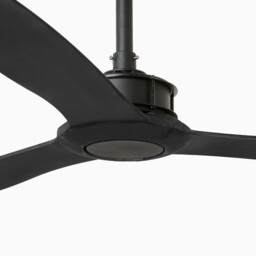 Just Fan 178cm Matt black ceiling fan 3 Blades with DC motor - thumbnail 3
