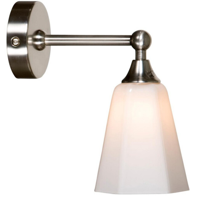 Classic Bathroom Wall Light Satin Nickel IP44