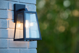Matslot Cottage 30.5cm Wall Lantern Light Outdoor - 1xE27 - IP23 - Black - thumbnail 5