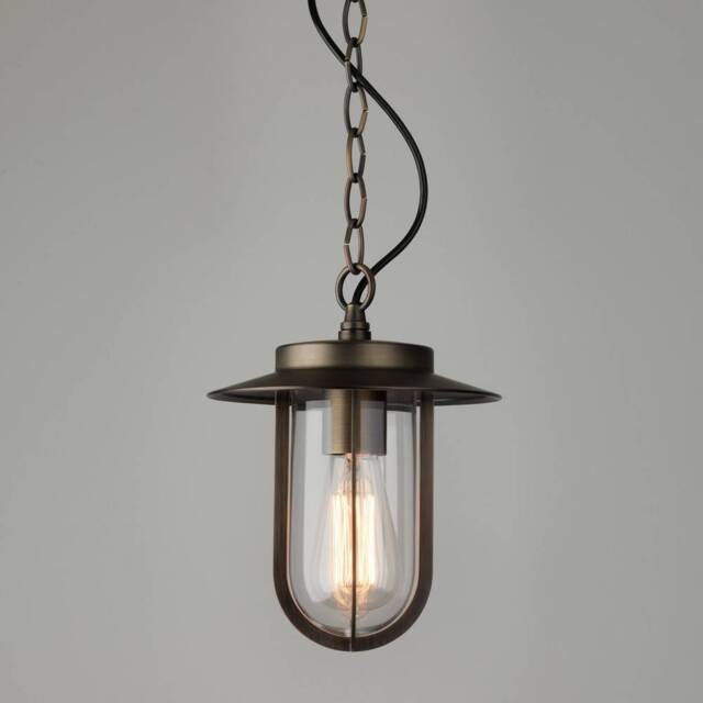 Montparnasse Outdoor Pendant Light Bronze IP44, E27 - image 1
