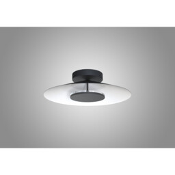 Orion Ceiling 25cm Round, 8W LED, 3000K, 560lm, White/Black, 3yrs Warranty - thumbnail 2