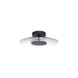 Orion Ceiling 25cm Round, 8W LED, 3000K, 560lm, White/Black, 3yrs Warranty