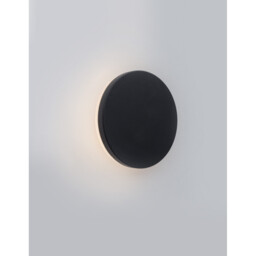 Suite Flush Wall Lamp Black Aluminium LED 10W 1215Lm 3000K IP54 - thumbnail 2