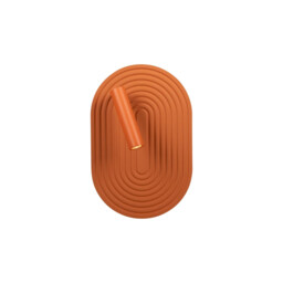 Lucide CARMINO - Wall light - LED - 1x12W 2700K - Terracotta - Essential