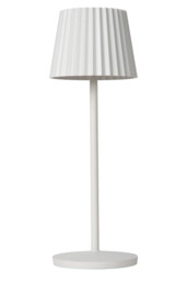 Justine Cottage Rechargeable Table lamp Outdoor - Battery - LED Dim. - 1x2W 2700K - IP54 - With wireless charging pad - White - thumbnail 3