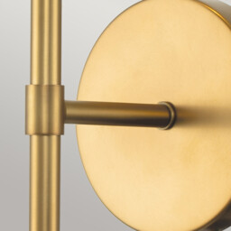 Hinkley Hollis Bathroom Wall Lamp Heritage Brass, IP44 - thumbnail 2