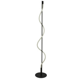 Serpent 1 Light LED Table Lamp, Black, Acrylic 2700K - thumbnail 2