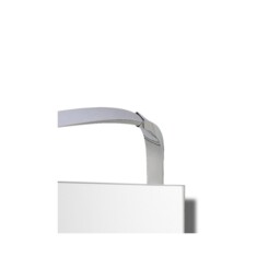 Sisley Wall Lamp 12W LED Big Wave IP44 4000K, 950lm, Silver, Frosted Acrylic, Polished Chrome - thumbnail 3