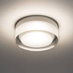 Vancouver LED Bathroom Surface Mounted Downlight Clear Acrylic IP44