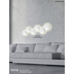 Bora Bora Ceiling/Wall Light 38cm Round 30W LED 2700K, 2400lm, Matt Black, 3yrs Warranty - thumbnail 5