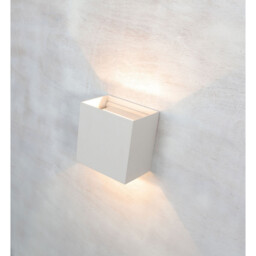 Davos XL Square Wall Lamp Dimmable, 2x10W LED, 2700K, 1830lm, IP65, Anthracite, 3yrs Warranty - thumbnail 3