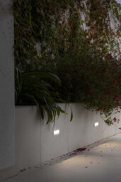 Mani Outdoor Recessed Wall Lamp White IP65 2200/ 2700/ 3200/ 4000K - thumbnail 2