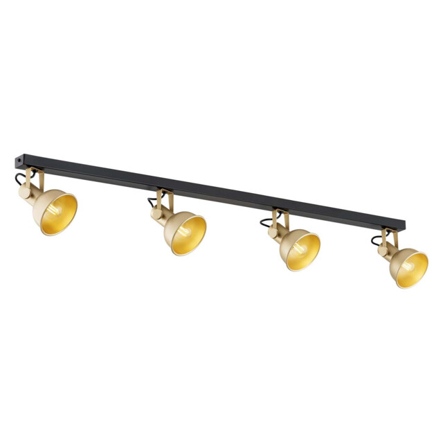 Lenora Ceiling Spotlight Bar Gold, Black - image 1