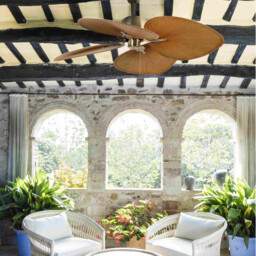 Cuba Old Gold Ceiling Fan - thumbnail 3