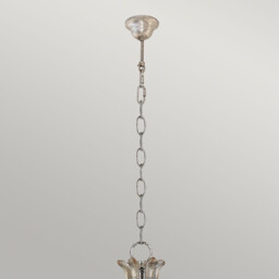 Remi 5 Light Multi Arm Chandelier Gold And Silver Finish, E27 - thumbnail 5