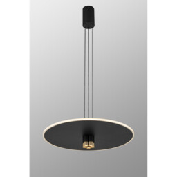 Nomada 58cm Pendant, 42W LED, 3000K, 1500lm, Sand Black/Painted Gold, 3yrs Warranty - thumbnail 2