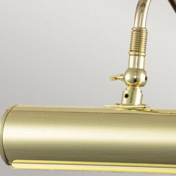 Picture Light 1 Light Small Picture Wall Light Polished Brass, E14 - thumbnail 5