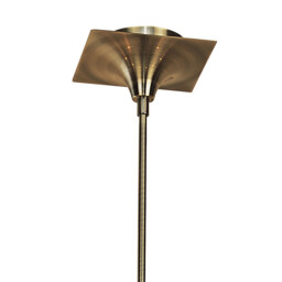 Viena Telescopic Pendant Round 8 Light G9, Antique Brass - thumbnail 3