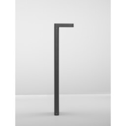 Poet Outdoor Bollard Anthracite Aluminium, Clear Glass LED 8W 560Lm 3000K IP65 - thumbnail 3