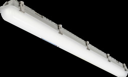 Knightsbridge 230V IP65 IK08 4ft Selectable 19W/37W CCT Adjustable Microwave ST Emergency Non-Corrosive - TORCWMST4 - thumbnail 1