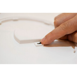 Turin Ceiling 50cm Round, 40W LED, On Board CCT 3000/4000/5000K, 4400lm, White, 3yrs Warranty - thumbnail 5