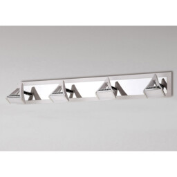 Filippo Linear Spot Light 4 Light LED 20W 3000K, 1750lm, Matt White/Polished Chrome - thumbnail 2