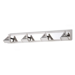 Filippo Linear Spot Light 4 Light LED 20W 3000K, 1750lm, Matt White/Polished Chrome