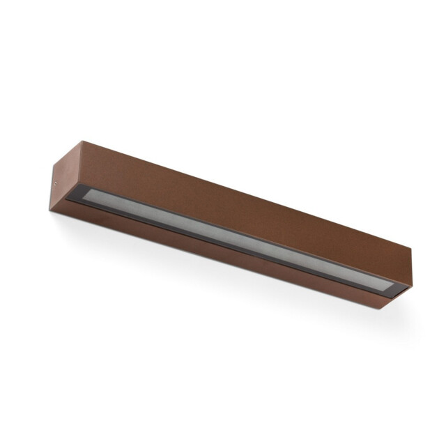 Doro-28 Integrated LED Up Down Lighter Outdoor Wall Light Brown, 3000K, IP65 - image 1