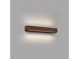 Doro-28 Integrated LED Up Down Lighter Outdoor Wall Light Brown, 3000K, IP65 - thumbnail 3