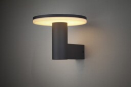 Cerler Wall Lamp, 10W LED, 3000K, 700lm, IP54, Anthracite - thumbnail 3