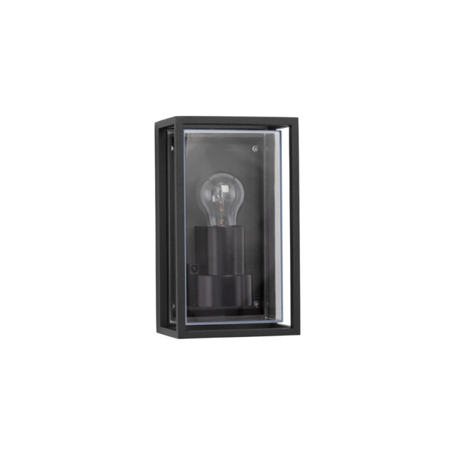 Regina Outdoor Wall Lantern Anthracite Aluminium Clear, Frost Acrylic LED E27 IP65 - image 1