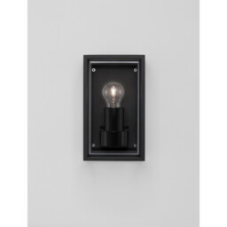 Regina Outdoor Wall Lantern Anthracite Aluminium Clear, Frost Acrylic LED E27 IP65 - thumbnail 5