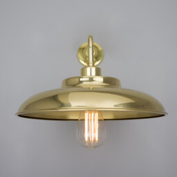 Telal Wall Light, Polished Brass - thumbnail 3