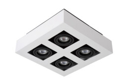 Xirax Modern Ceiling Spotlight - LED Dim to warm - GU10 - 4x5W 2200K/3000K - White - thumbnail 3