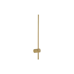 Tobago Wall Light, 9W LED, 3000K, 760lm, Gold, 3yrs Warranty - thumbnail 1