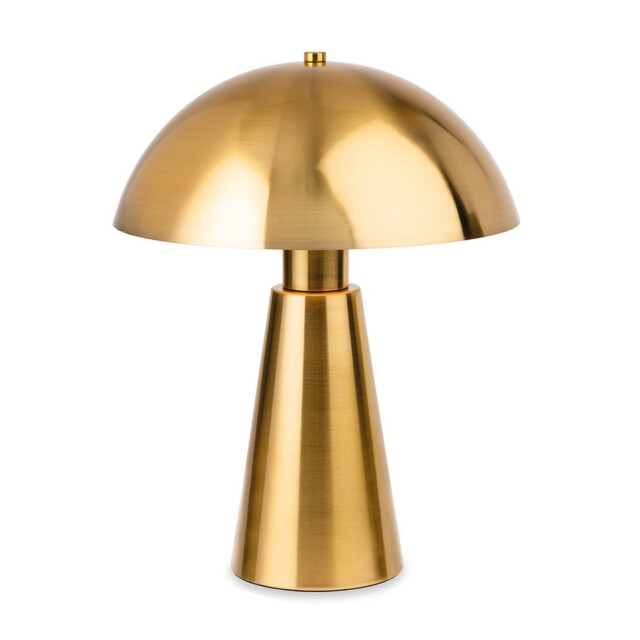 Crown Dome Table Lamp Brushed Brass 1xE27