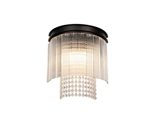 Sennett Wall Light, 2 Light E14, Brown Oxide - image 1