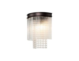 Sennett Wall Light, 2 Light E14, Brown Oxide - thumbnail 5