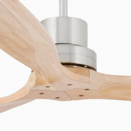 Lantau 132cm Ceiling Fan Matt Nickel - Pine Blades - thumbnail 3