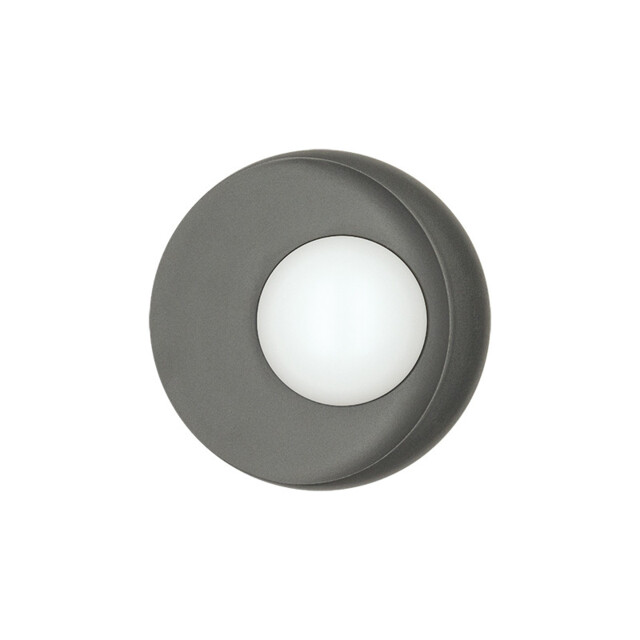 Zambelis 18cm Outdoor Modern Wall Lamp Graphite LED 3000K IP54 - image 1