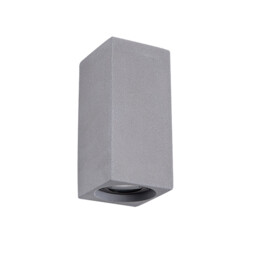 Zavet Outdoor Up Down Wall Lamp Natural Concrete LED 3000K IP65