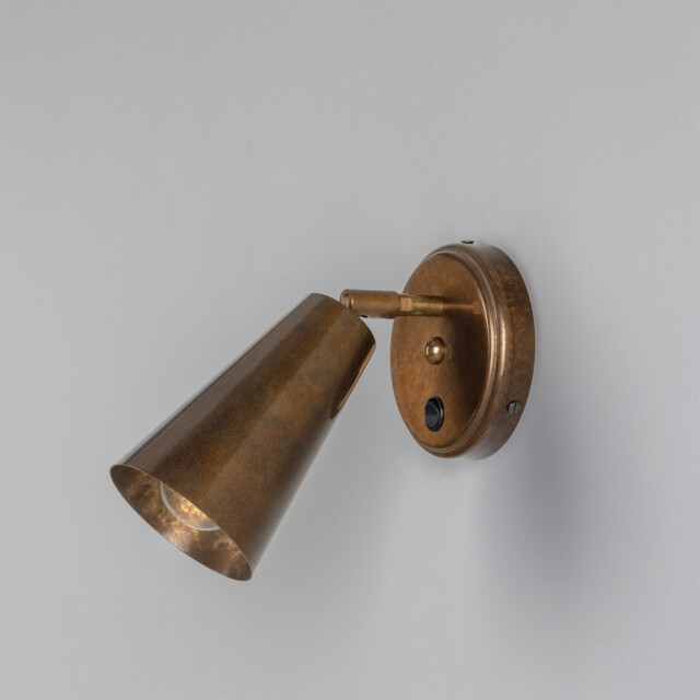 Cashel Wall Light, Antique Brass - image 1