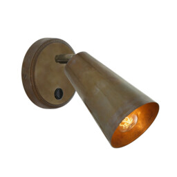 Cashel Wall Light, Antique Brass - thumbnail 3